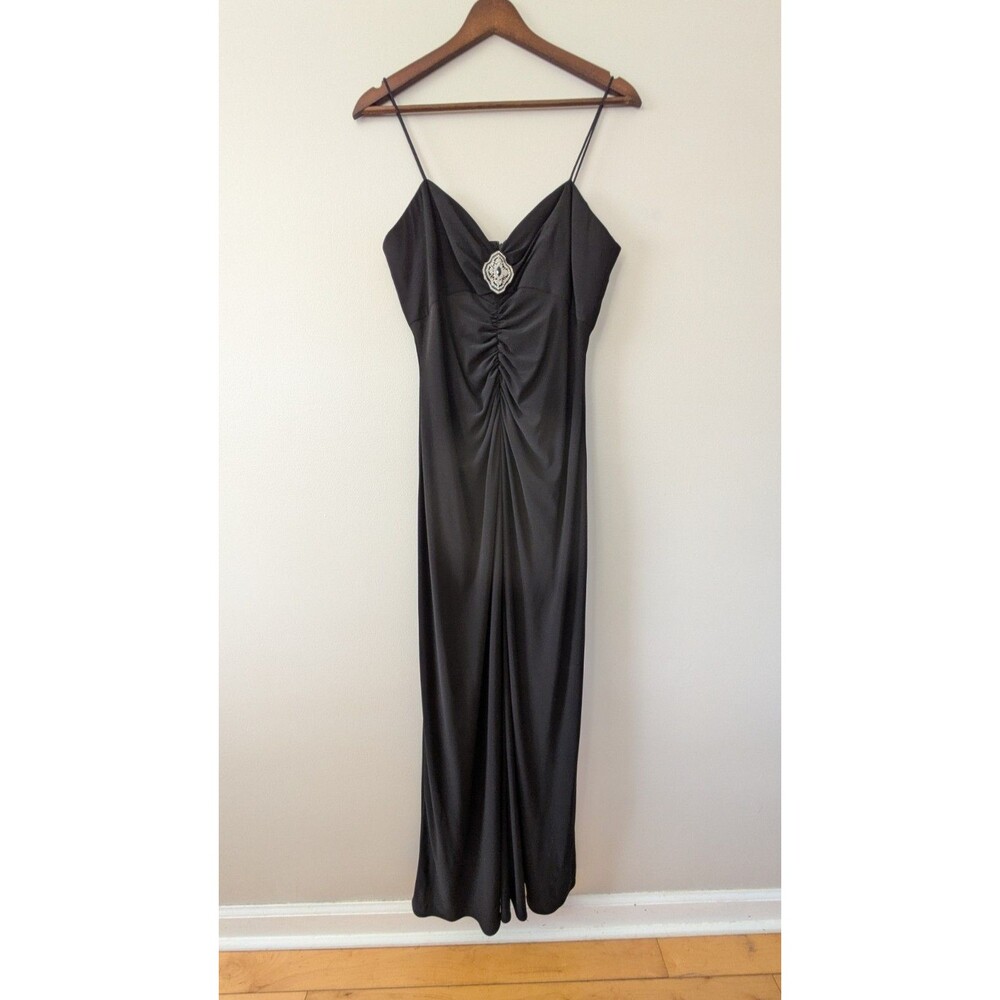 Vintage 90s Y2K Alex Evenings Maxi Dress 10 Babydoll Whimsigoth Fairy Grunge